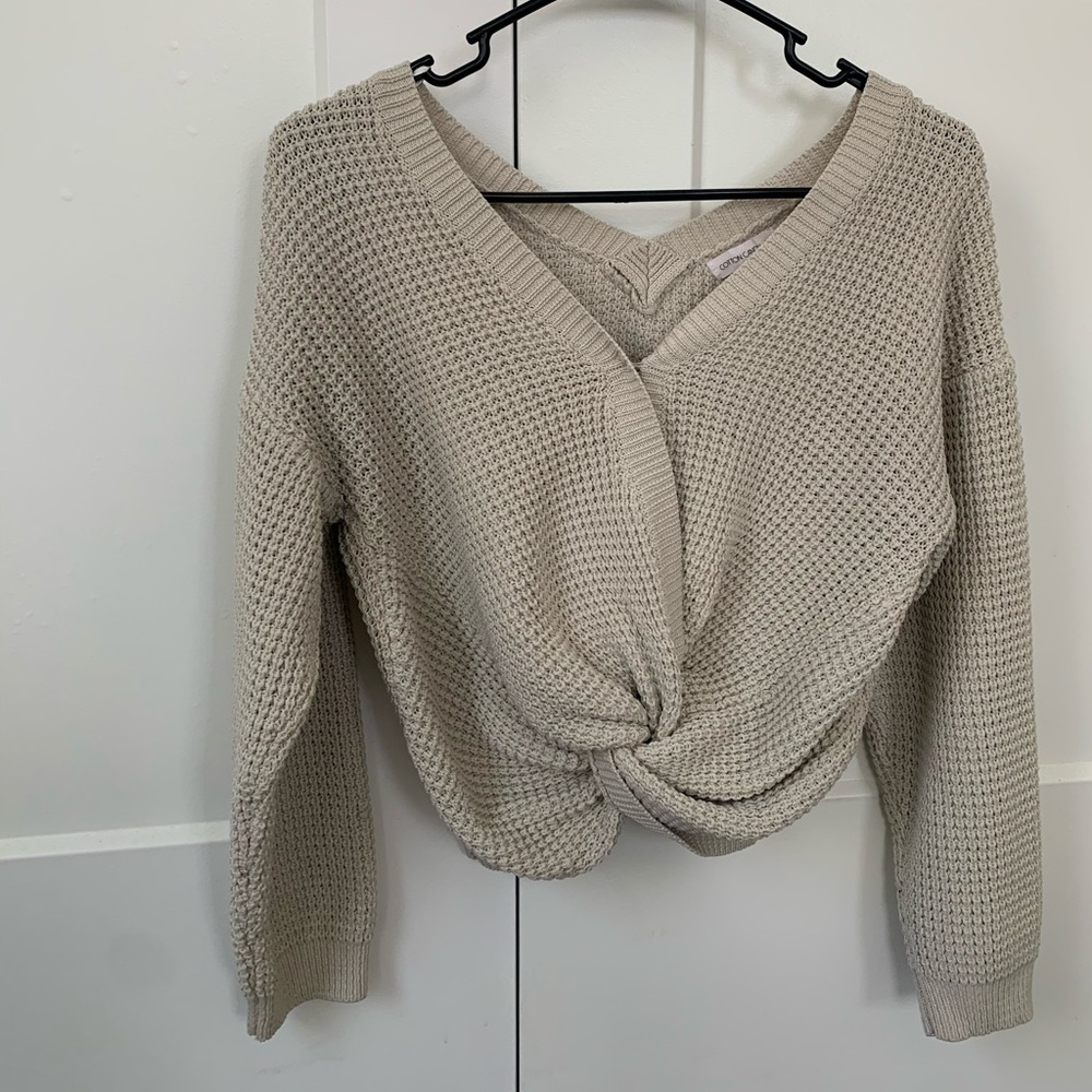 Cotton candy brand sweater!